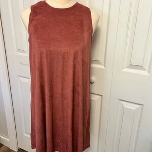 💜HeartSoul Sleeveless Rust Dress
